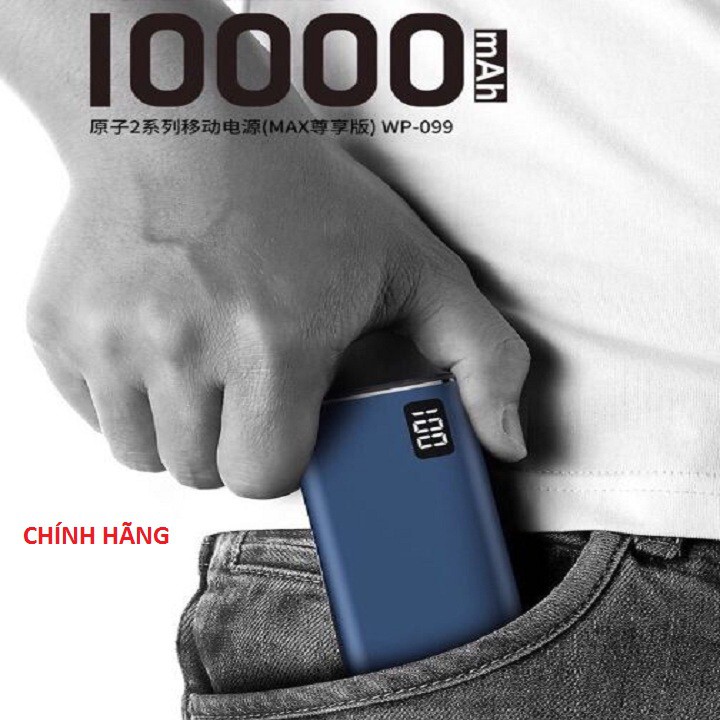 Pin Sạc Dự Phòng Chính Hãng WK Design Model WP-099 Dung Lượng 10000mAh