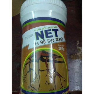 Phân bón ra rễ npk toba net cực mạnh - 200gr