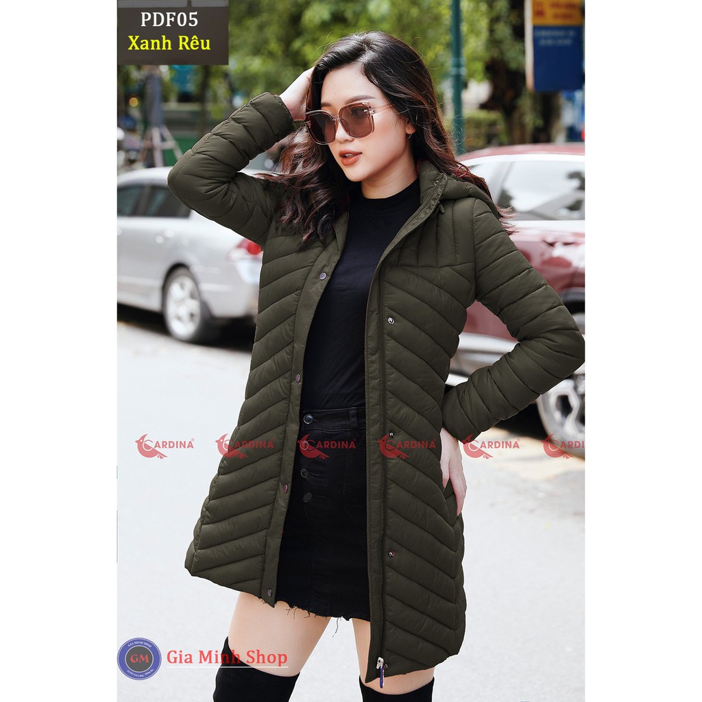 [Siêu Phẩm Mùa Đông] Áo Phao Siêu Nhẹ Dáng Dài Cardina Cao Cấp Chính Hãng | BigBuy360 - bigbuy360.vn