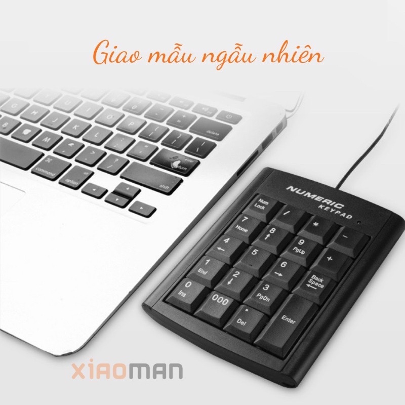( Chính hãng) Bàn phím số, phím số rời kế toán IBM Numberic cho máy tính laptop, pc cổng USB, tiện lợi, an toàn, giá rẻ.