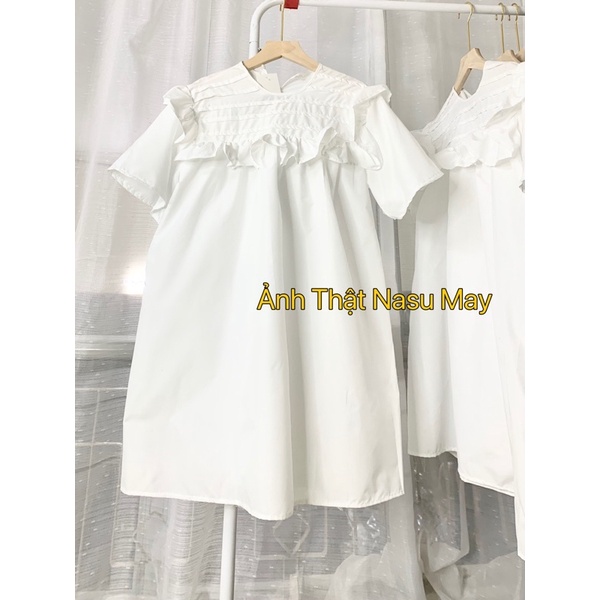 Váy Babydoll Cánh Tiên, Đầm màu Trắng Bánh Bèo ullzang nữ (cánh tiên) | BigBuy360 - bigbuy360.vn