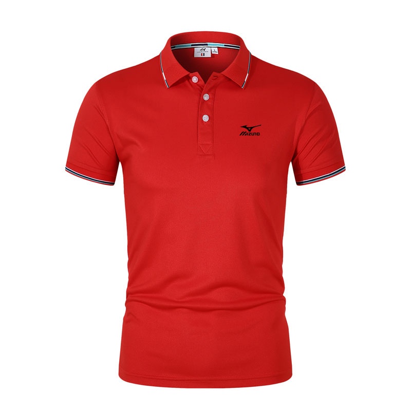Áo Thun Polo Mùa Hè Mẫu Mới Mizuno Có Cổ Size S-4XL Cho Nam