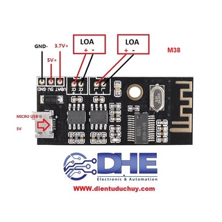 Mh-m18/m28/m38 module truyền dữ liệu âm thanh qua bluetooth 4.2