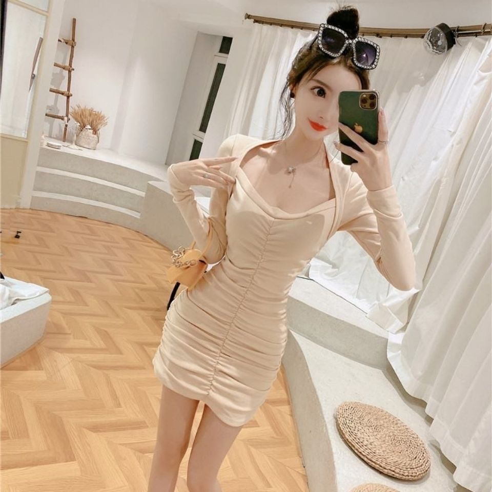 Đầm Dáng Ôm Thiết Kế Quyến Rũ Thời Trang Hàn Quốc Dành Cho Nữ
