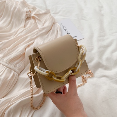 Túi xách nữ-- Túi MINI có xích vân kèm dây đeo chéo siêu xinh