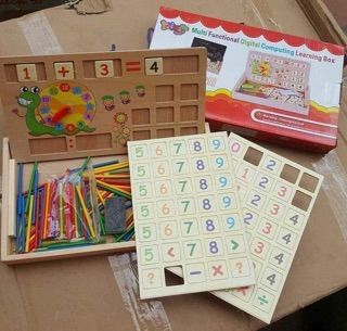 Bộ bảng gỗ que tính