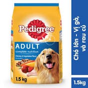 Thức ăn chó lớn Pedigree vị gà gói 1.5kg