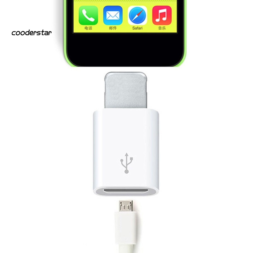 Đầu Chuyển Đổi Mini Otg Cho Iphone Sang Android Micro Usb