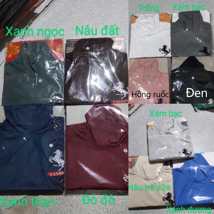 Áo thun nam tay dài TN127 chui cổ sợi tre tổng hợp nhiều màu sắc | BigBuy360 - bigbuy360.vn