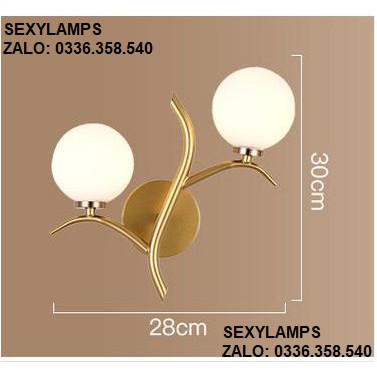 ĐÈN TƯỜNG CÀNH ĐÔI (TẶNG KÈM BÓNG LED)