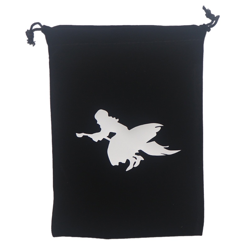 Khăn Trải Bàn Bằng Vải Nỉ Có Túi Dây Rút Đựng Bài Tarot / Thẻ Bài Tarot