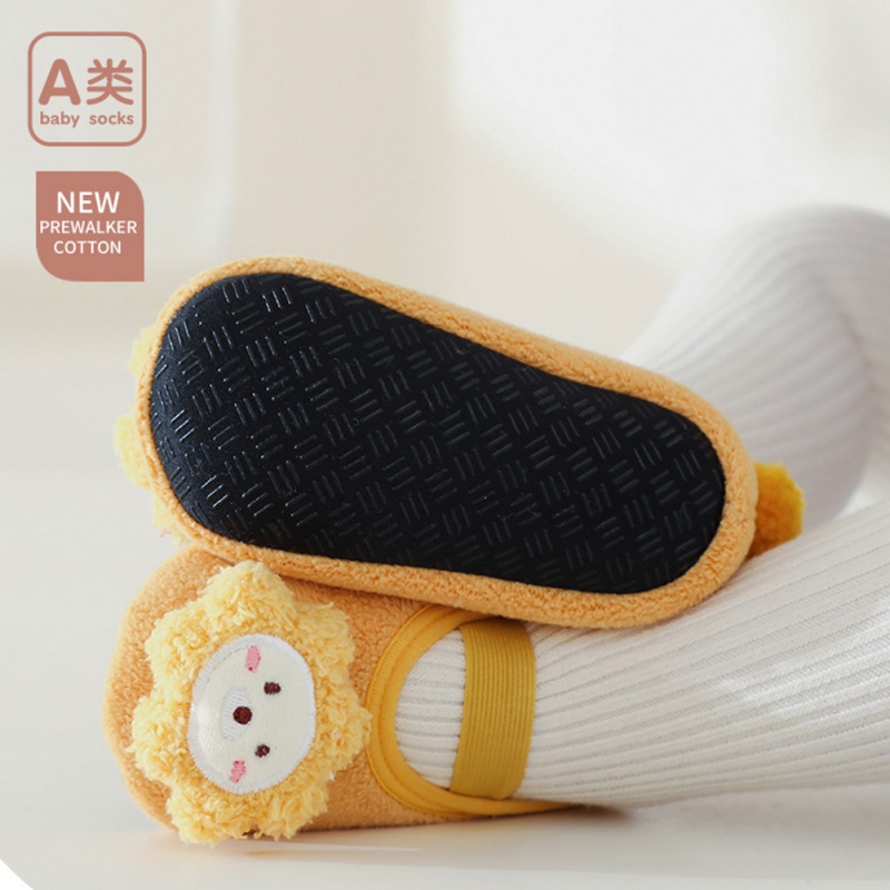 Đôi Vớ Dày Chống Trượt Dễ Thương Dành Cho Bé Trai Và Bé Gái