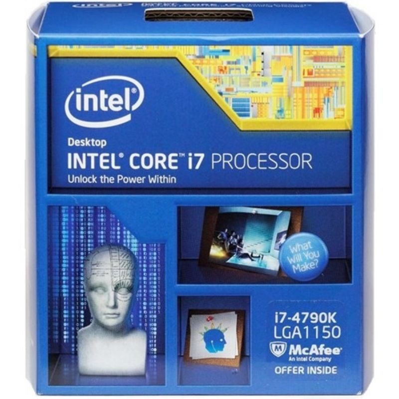 cpu pc i7 4770 / i7 4790 / i7 4770k / i7 4790S / i7 4770S socket 1150 / tặng keo tản nhiệt
