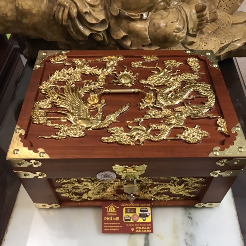 TRÁP ĐỰNG VẬT DỤNG CAO CẤP DÁT VÀNG