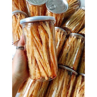 Khô cá thiều que lon pet 250g