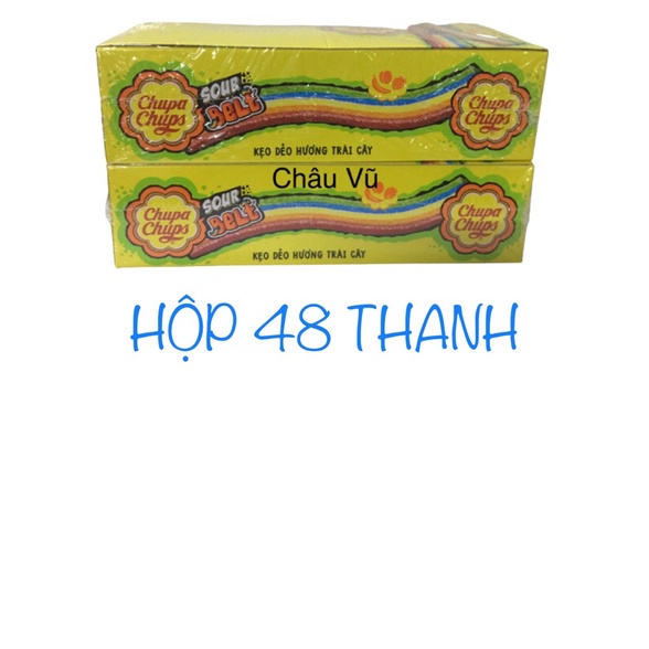 Kẹo Dẻo Hương Trái Cây Chupa Chups hộp 48 thanh
