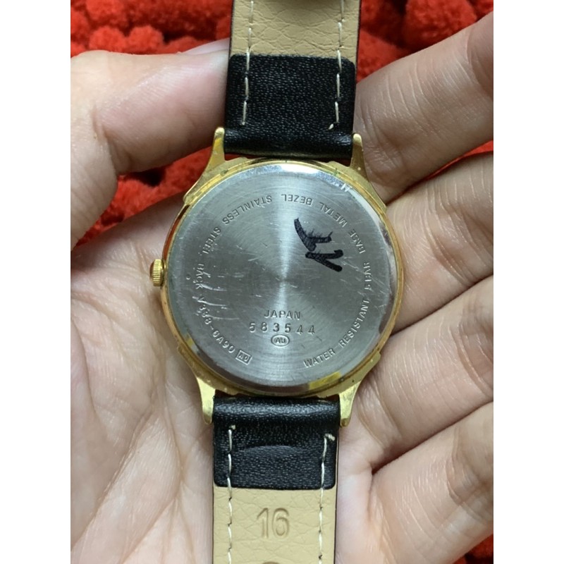 Đồng hồ nữ Alba Success Trăng sao có lịch hàng si