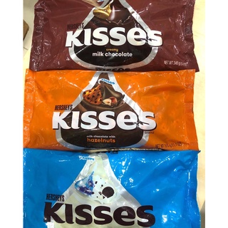Kẹo Socola Kisses Đủ Vị Milk Chocolate Dark Chocolate Almonds 315-340g mỹ
