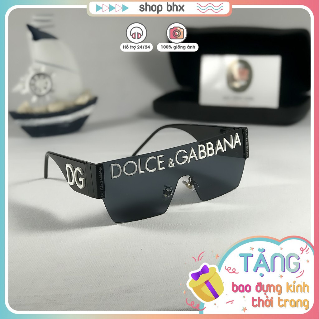 Kính Mát Thời Trang Siêu Ngầu Dolce & Gabana, Kính Showbiz 2020 (Màu Đen, Hồng, Vàng, Tráng Gương)