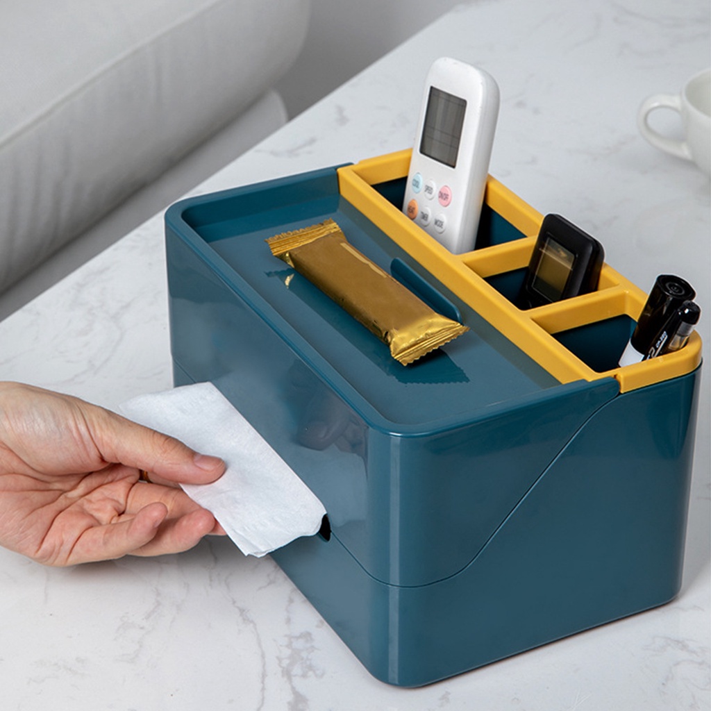 Có thể bán buôn Hộp đựng khăn giấy để bàn Chủ hộ gia đình Hộp đựng đa năng cho phòng khách Hàng giao ngayVirgina056