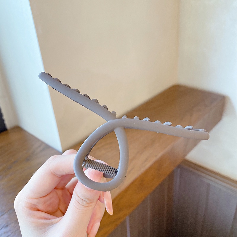 Kẹp tóc hợp kim màu trơn phong cách Hàn Quốc thời trang