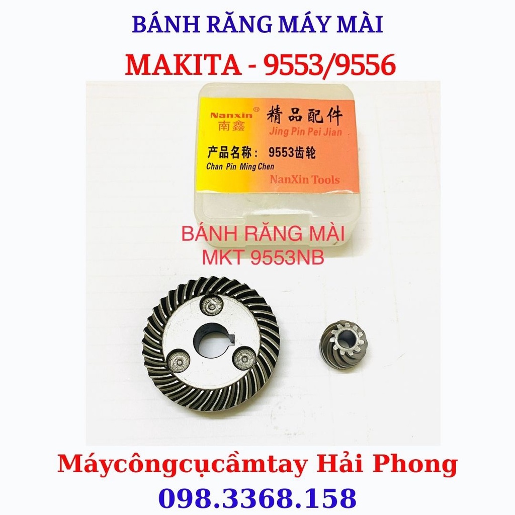 BÁNH RĂNG MÁY MÀI MKT 9553 / 9556  Loại 1 ( NHÔNG MÀI 9553/9556 DÙNG CHUNG )