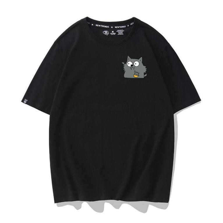 [Hàng Xịn, Gía Tốt] Áo Phông Thun Unisex In Hình Icon Thời Trang Nam Nữ Couple Nhiều Màu Họa Tiết Cáo - Cotton - AT010