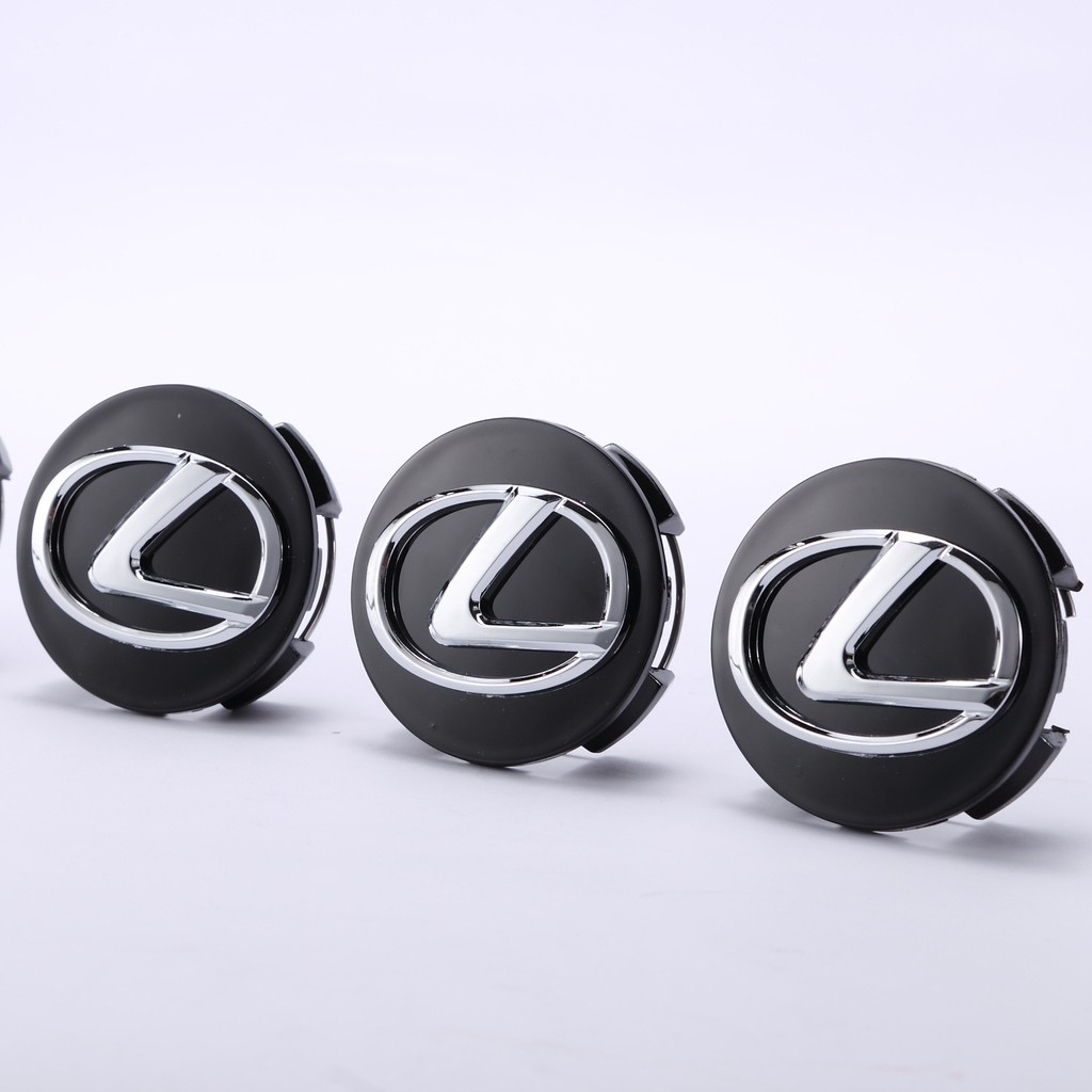 1 chiếc Logo Chụp Mâm Bánh Xe Ô Tô Lexus Đường Kính 62mm