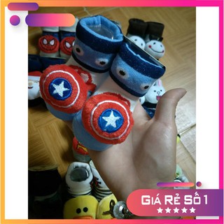 [ SIÊU KHUYẾN MẠI ] Combo 3 đôi tất 3D hình thú cho bé từ sơ sinh 0 -18 tháng