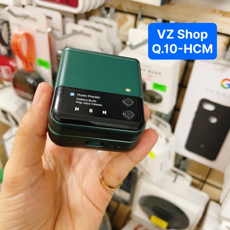 Chính hãng-Case buds/Ốp bảo vệ tai nghe Galaxy Buds 2 Pro/Buds 2/ Buds Live/ Buds Pro hình điện thoại Z Flip