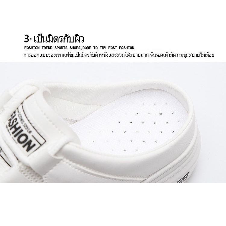 Giày Sandal Mũi Tròn Đế Dày Phối Lưới Thoáng Khí Thời Trang Cho Nữ HQ1963