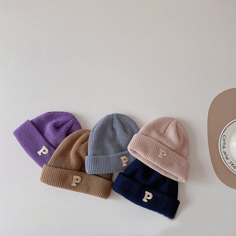 MNGRL Mũ len MNGRL nhiều màu dễ thương thoải mái thời trang cho bé gái bé trai