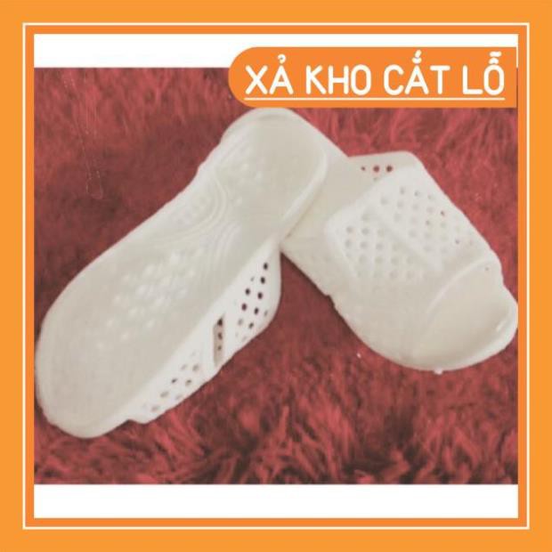 (Siêu sale) Dép ong trắng đi trong nhà hàng việt nam nhựa dẻo nguyên chất 100%