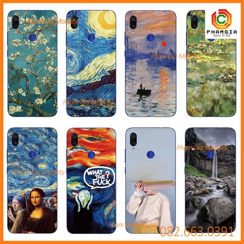 Ốp lưng hội họa đẹp, sắc nét VIVO U3/Y19/Y5S/Y17/Y15/Y12/U3X TPU Case Back Cover