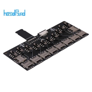 Đầu đọc thẻ sim 10 khe cho iphone5/6/7/8/x