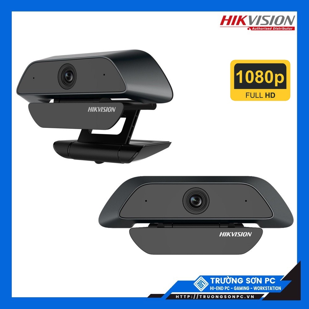 Webcam Máy Tính PC Livestream Full HD Có MIC 1080P Hikvision DS-U12 | BH 24 Tháng