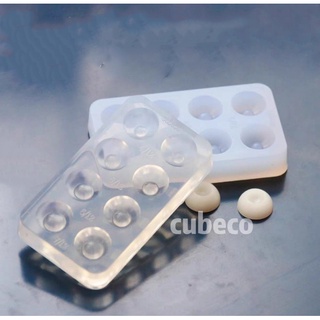 Khuôn silicone trong dẻo đổ resin mắt BJD single set size