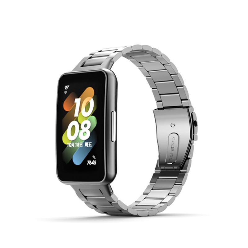 Dây Đeo Không Gỉ Kiểu Dáng Thời Trang Dành Cho Đồng Hồ Thông Minh HuaweiBand 7