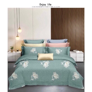(Siêu rẻ) Tencel Trọn bộ 5 món 1.6m, 1.8m