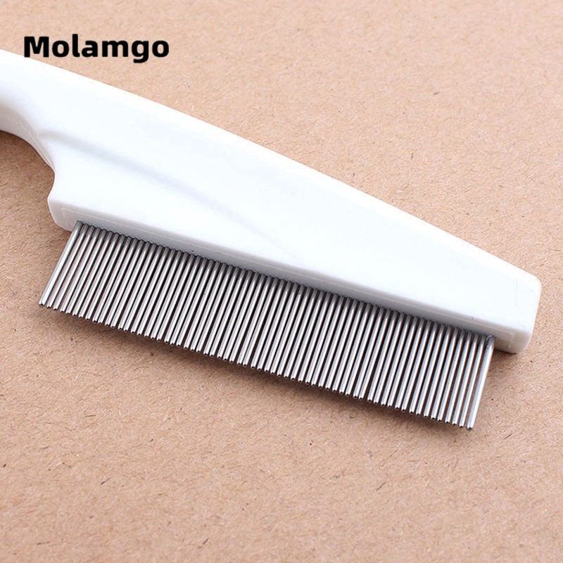 MOLAMGO  Lược chải lông loại bỏ bọ chét răng kim cực sát giúp dành cho cún cưng