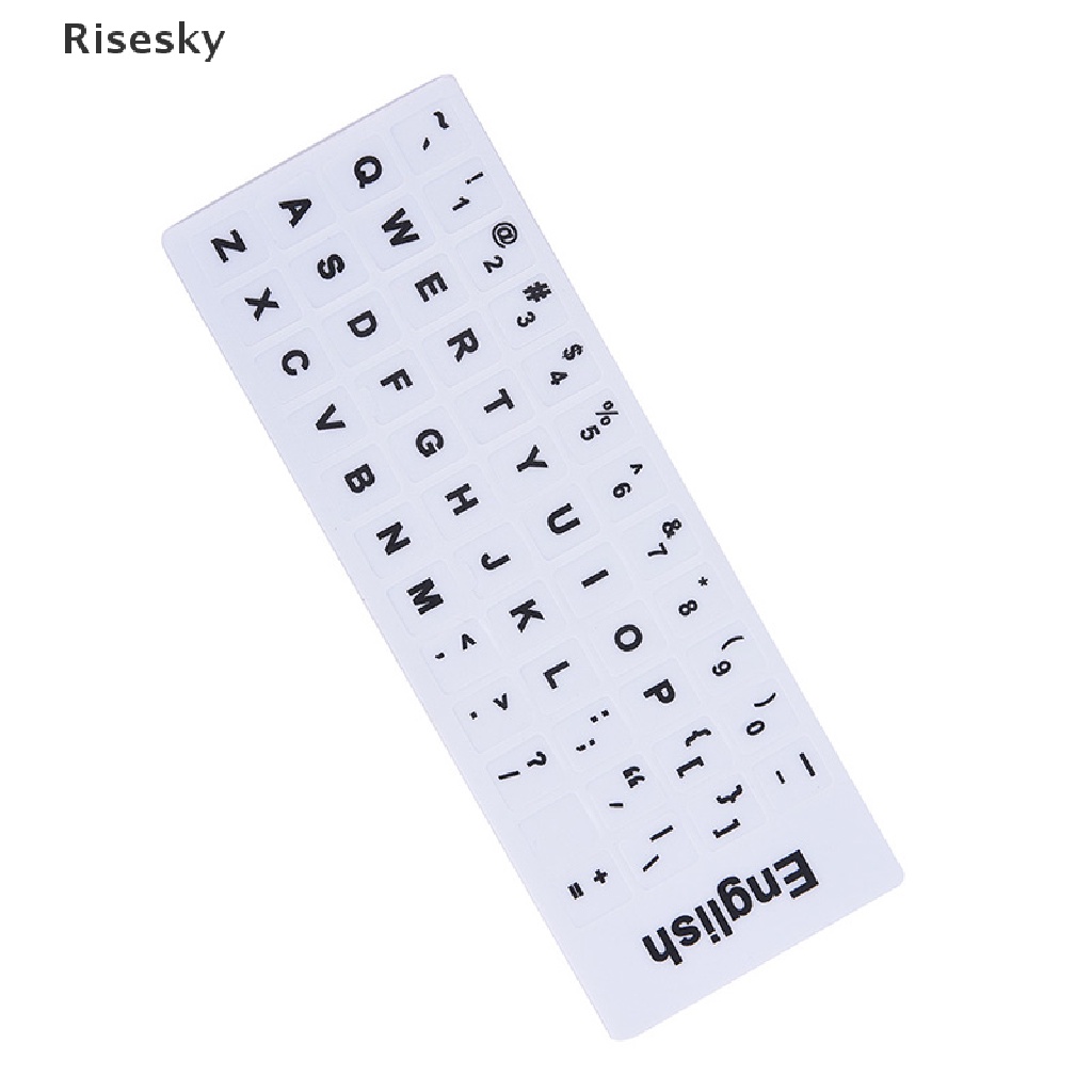 Miếng Dán Bàn Phím Thay Thế Màu Trắng / Đen Cho Pc / Laptop