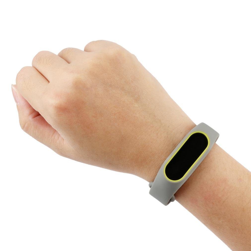 17 Colors Wrist Strap for Xiaomi Mi Band 2 Miband 2 Silicone Band