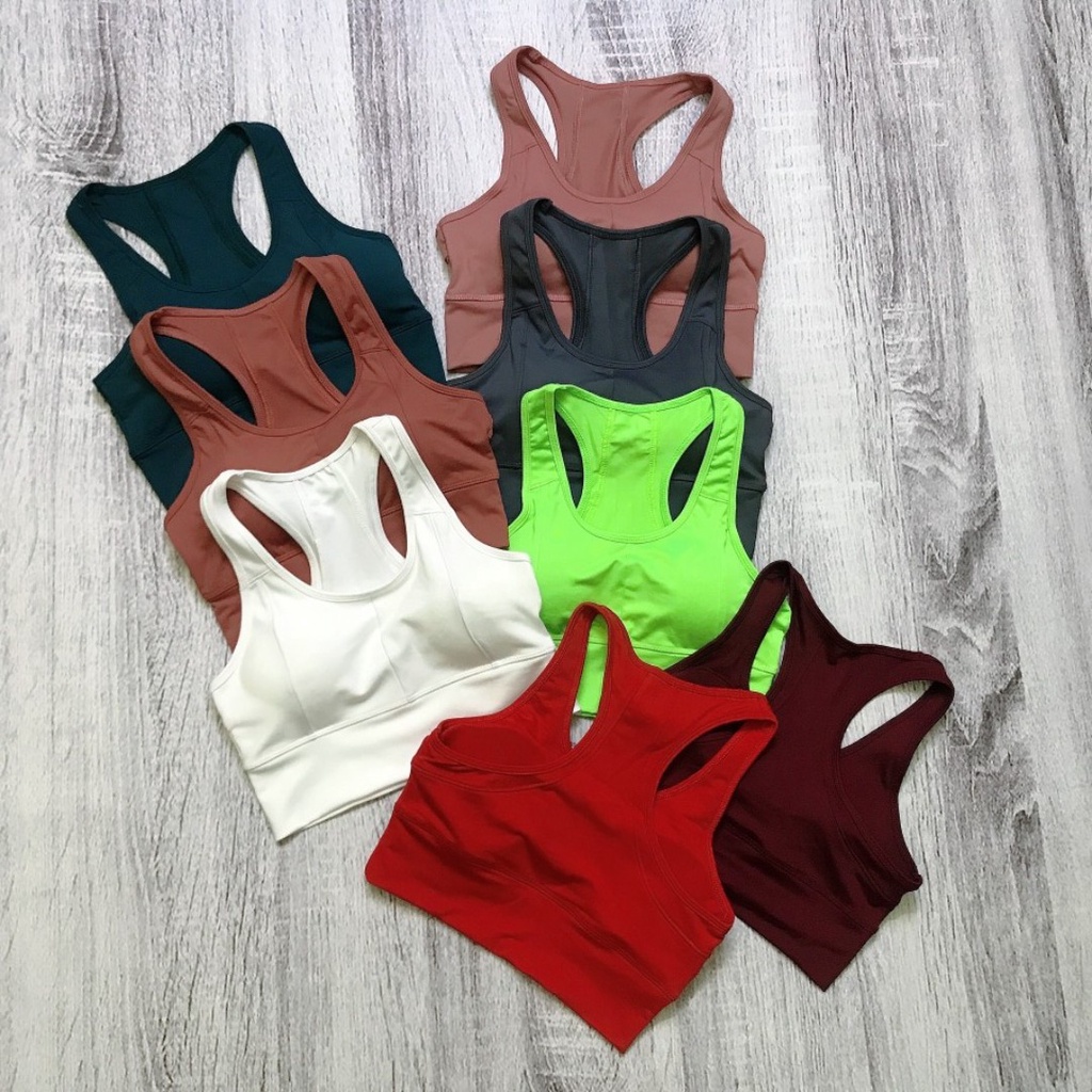 Áo Bra tập Gym Yoga Thể Thao Nữ Kèm Mút Bin Sports A204