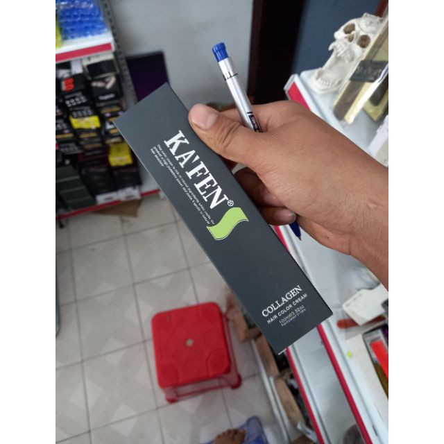 Màu nhuộm Kafen trực tiếp từ nền đen