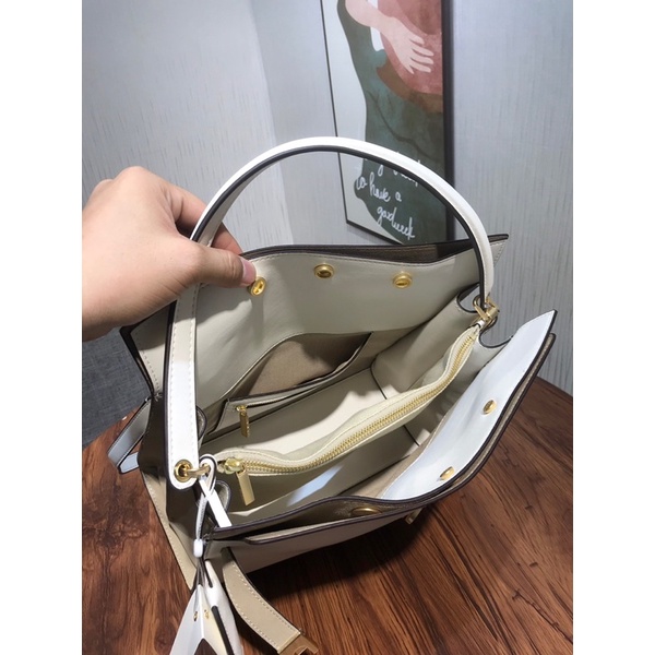 Túi xách nữ phong cách hàn quốc Tory burch LEE RADZIWILL DOUBLE BAG da thật cao cấp hàng vip 1-1