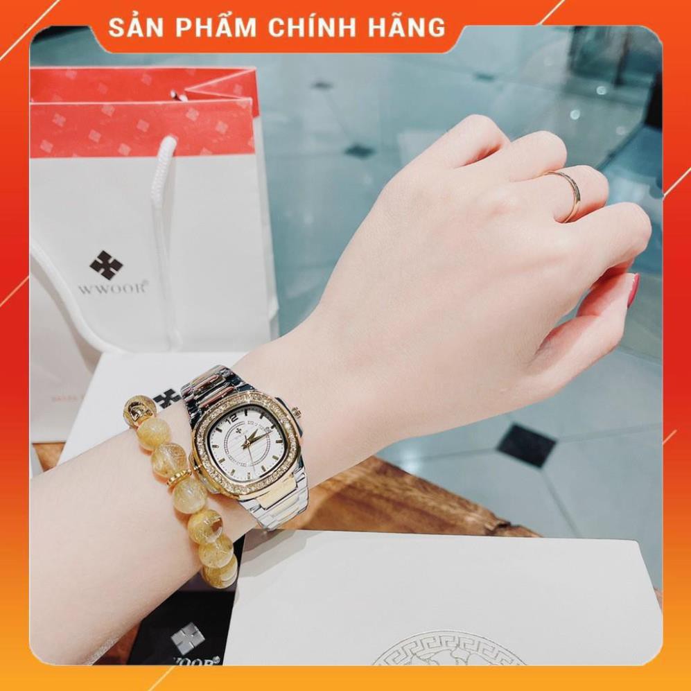 Hàng Cao Cấp -  siêu phẩm - Đồng hồ NỮ Wwoor 8874 - full box - lỗi 1 đổi 1