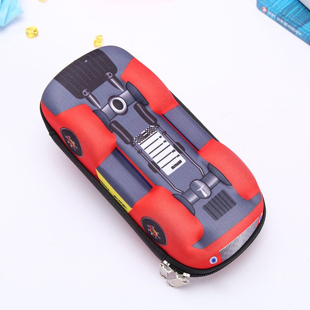 Hộp đựng bút bằng nhựa EVA hình xe hơi hoạt hình 3D nhiều màu dễ thương
