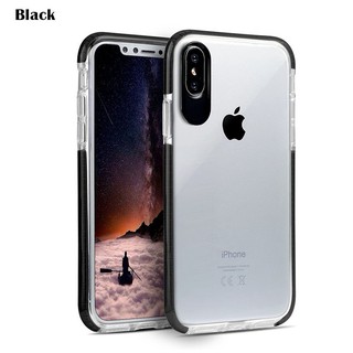 Shockproof TPU silicone iPhone X phone case