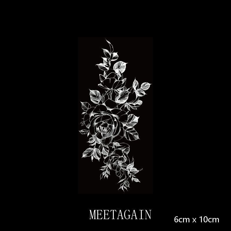 Hình xăm dán tạm thời chống thấm nước cỡ 6cm x 10cm M-005