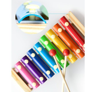 [HOT] Đồ chơi đàn gỗ Xylophone 8 Quãng Cho Bé ( Loại Thường) [ƯU ĐÃI]